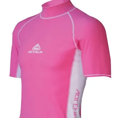 4220142    ~ RASHVEST JNR SHORT SLEEVE PINK