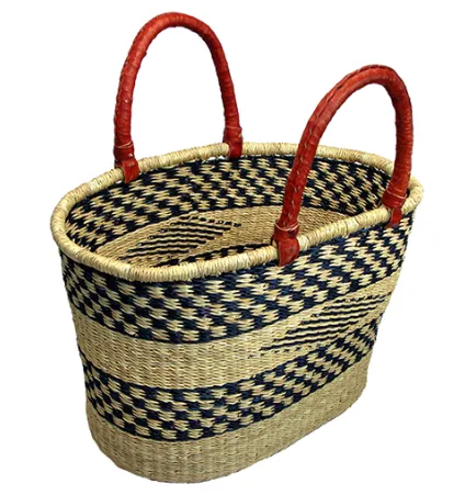 African Market Baskets- Color Large Oval