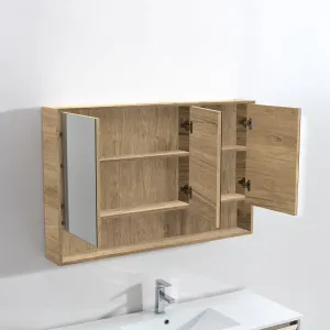 ALBANY 1200mm Oak Shaving Cabinet