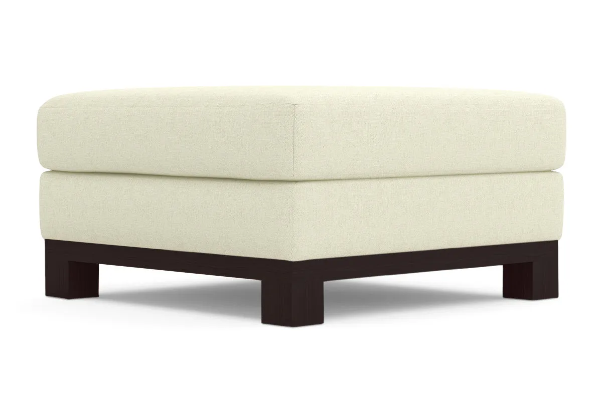 Avalon Ottoman :: Leg Finish: Espresso / Size: 35x35