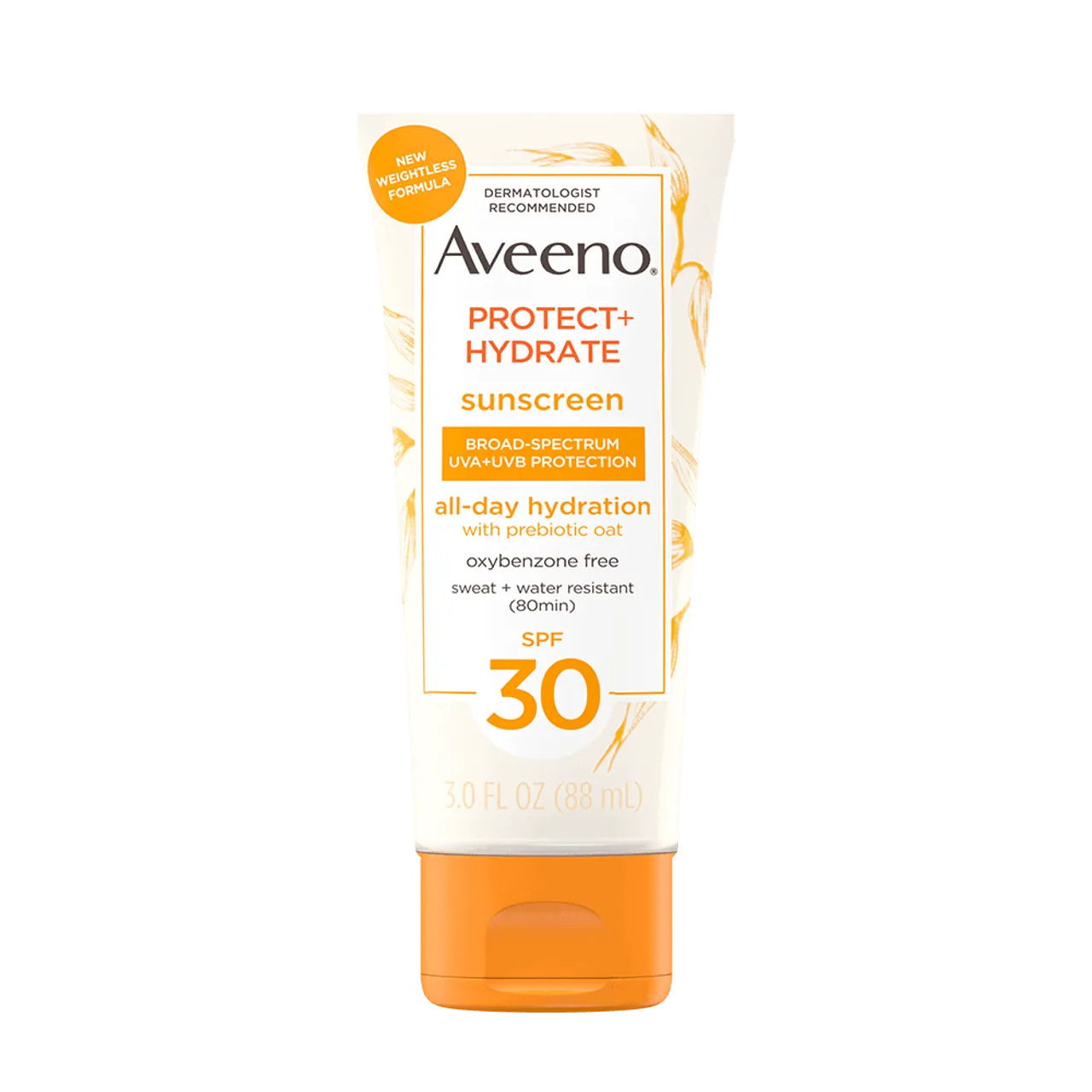 Aveeno Protect   Hydrate Sunscreen Lotion, SPF 30, 3 oz