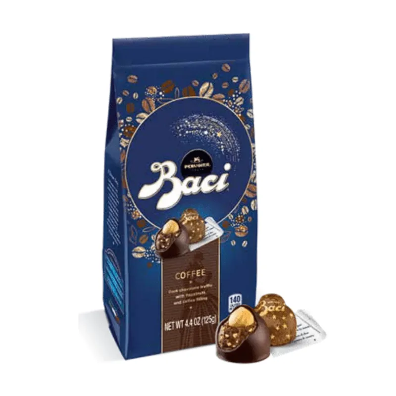 Baci Perugina Coffee Flavored Chocolate Truffles Bag, 4.4 oz