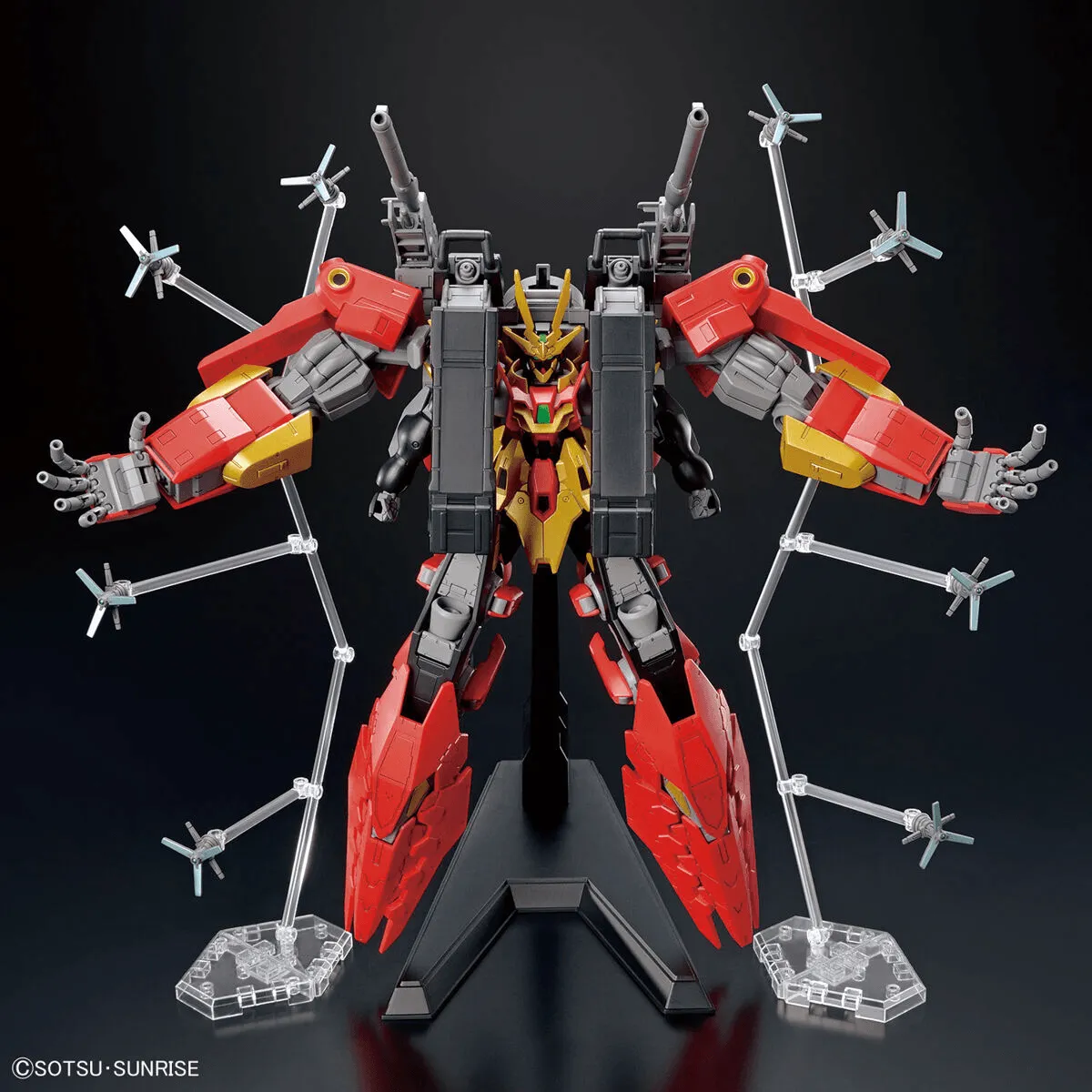 Bandai 07 Typhoeus Gundam Chimera HGGBM 1/144 Model Kit