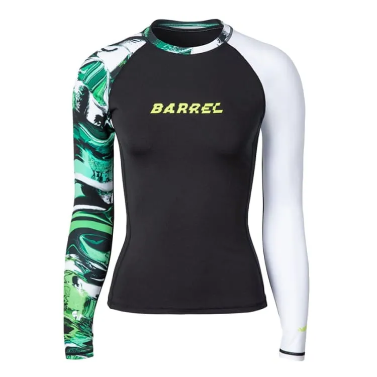 Barrel Womens Move Pattern Rashguard-NEO WAVE