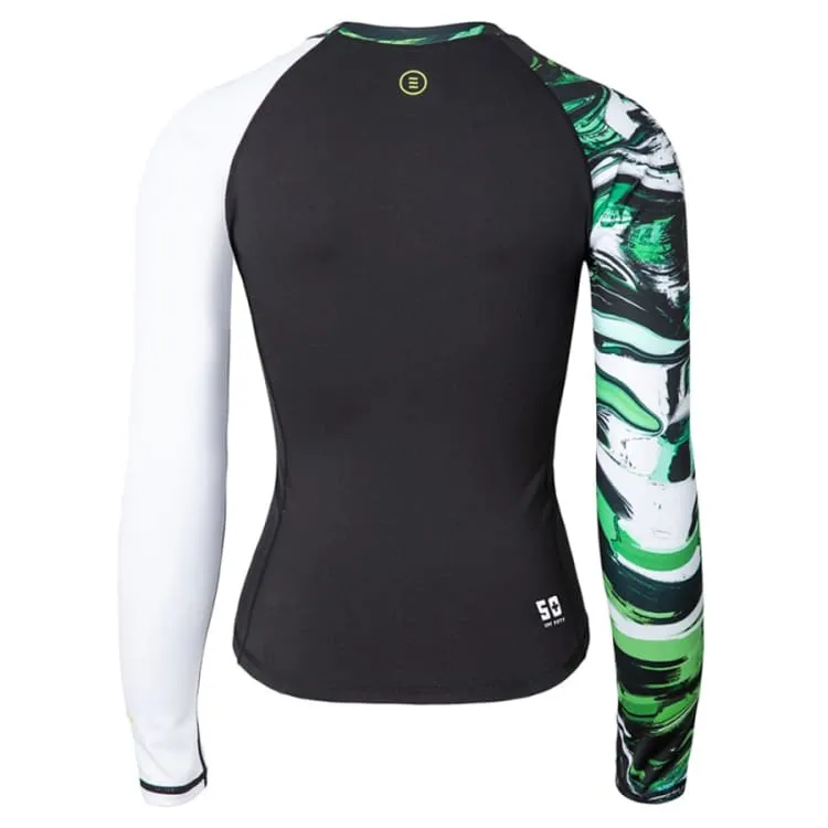 Barrel Womens Move Pattern Rashguard-NEO WAVE