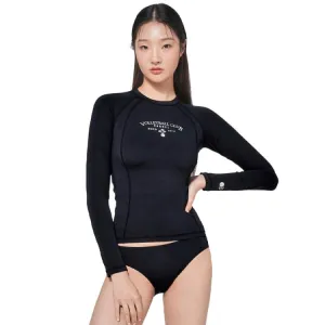 Barrel Womens Volley Rashguard-BLACK