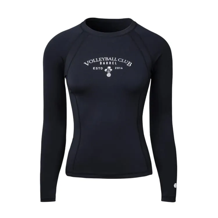 Barrel Womens Volley Rashguard-BLACK