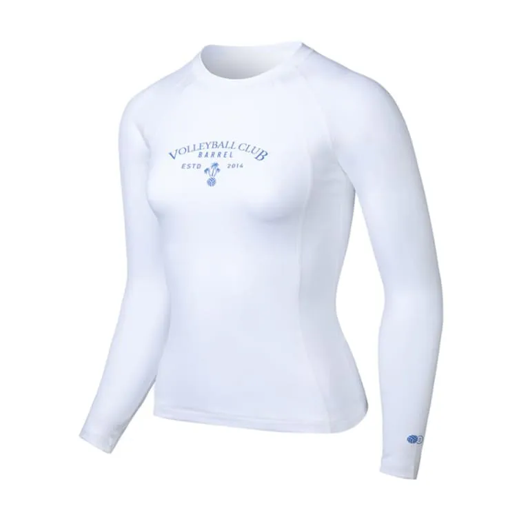 Barrel Womens Volley Rashguard-WHITE