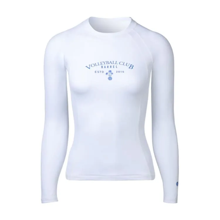 Barrel Womens Volley Rashguard-WHITE