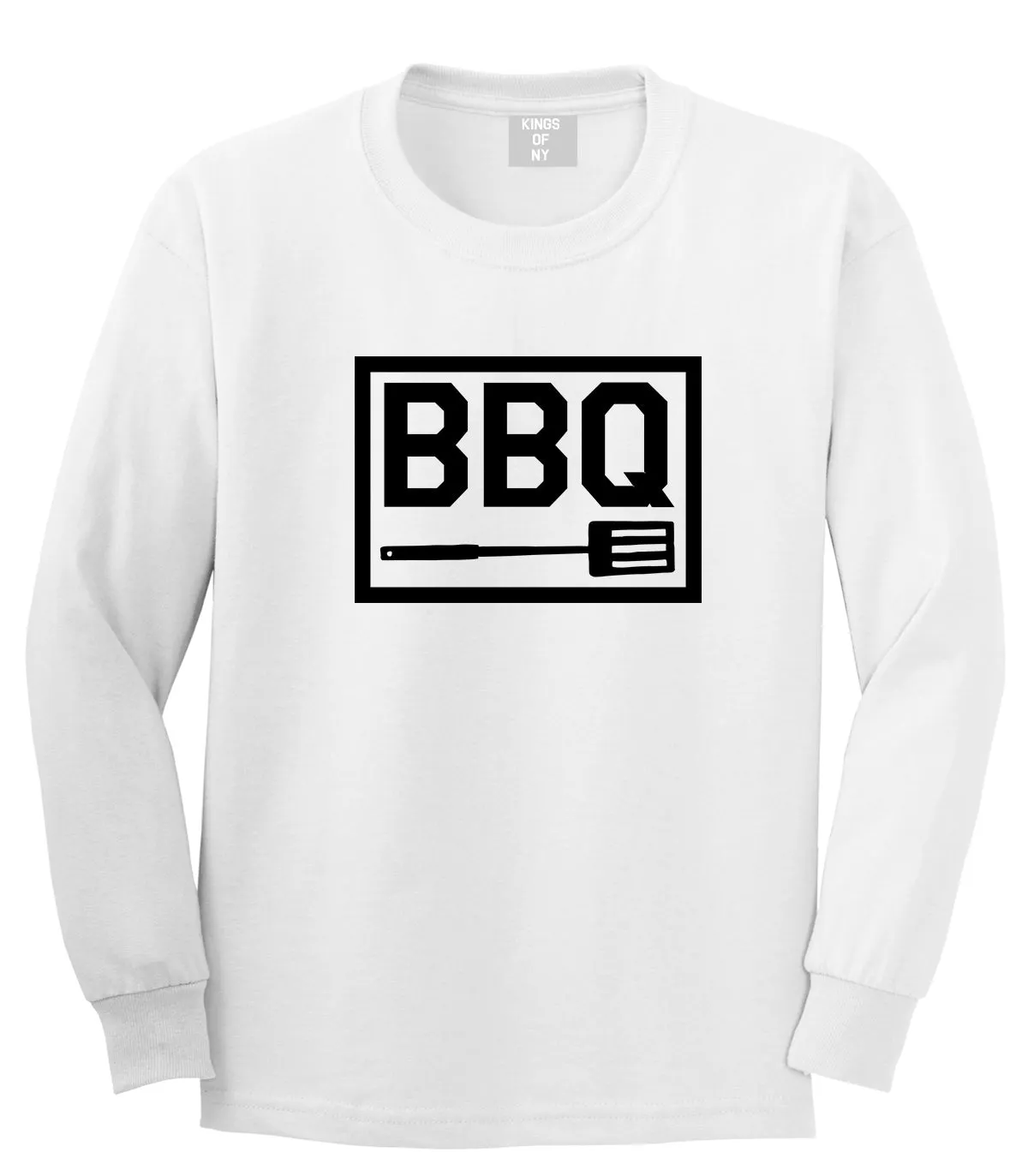 BBQ Barbecue Spatula Mens Long Sleeve T-Shirt