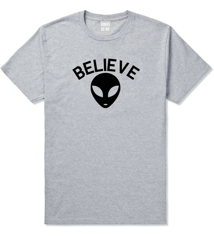 Believe Alien Mens T-Shirt