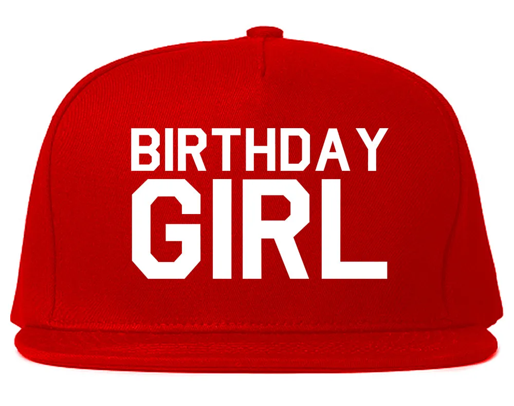 Birthday Girl Mens Snapback Hat