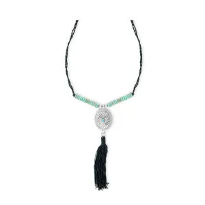 Bohemian Beauty Tassled Necklace