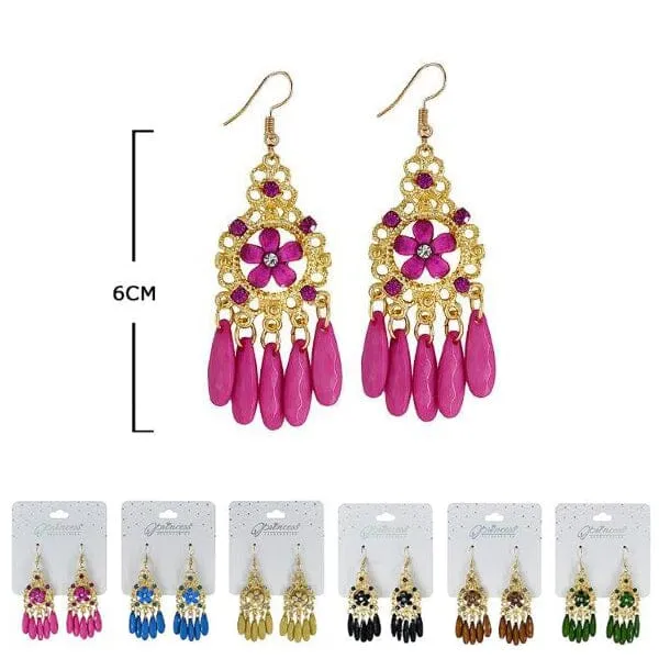 Bohemian Style Earring 1193W (12 units)