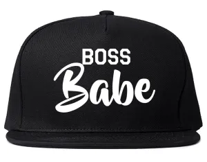 Boss Babe Mens Snapback Hat