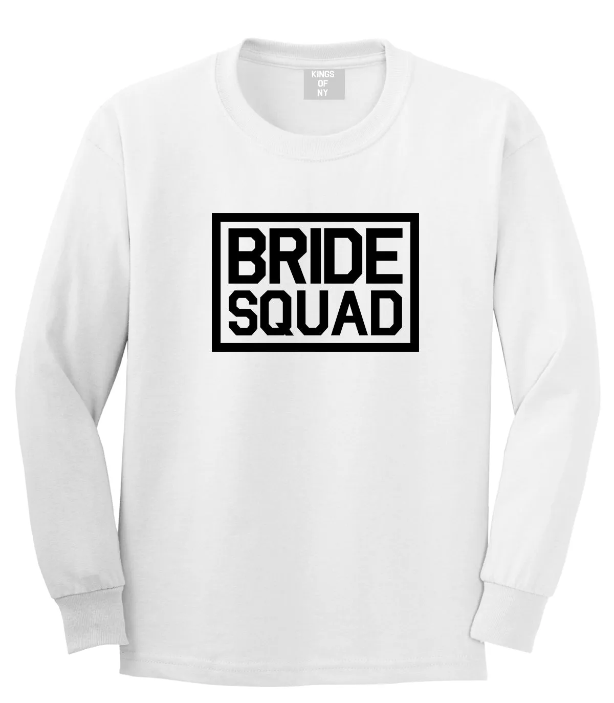 Bride Squad Bachlorette Party Mens Long Sleeve T-Shirt