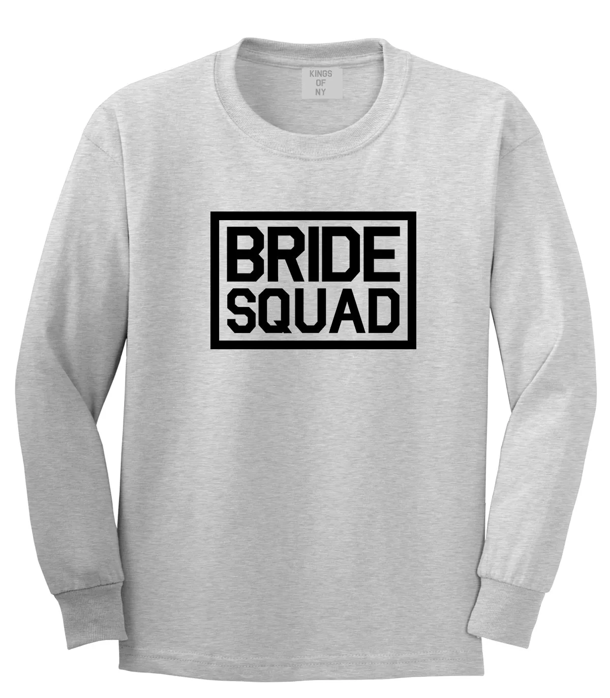 Bride Squad Bachlorette Party Mens Long Sleeve T-Shirt