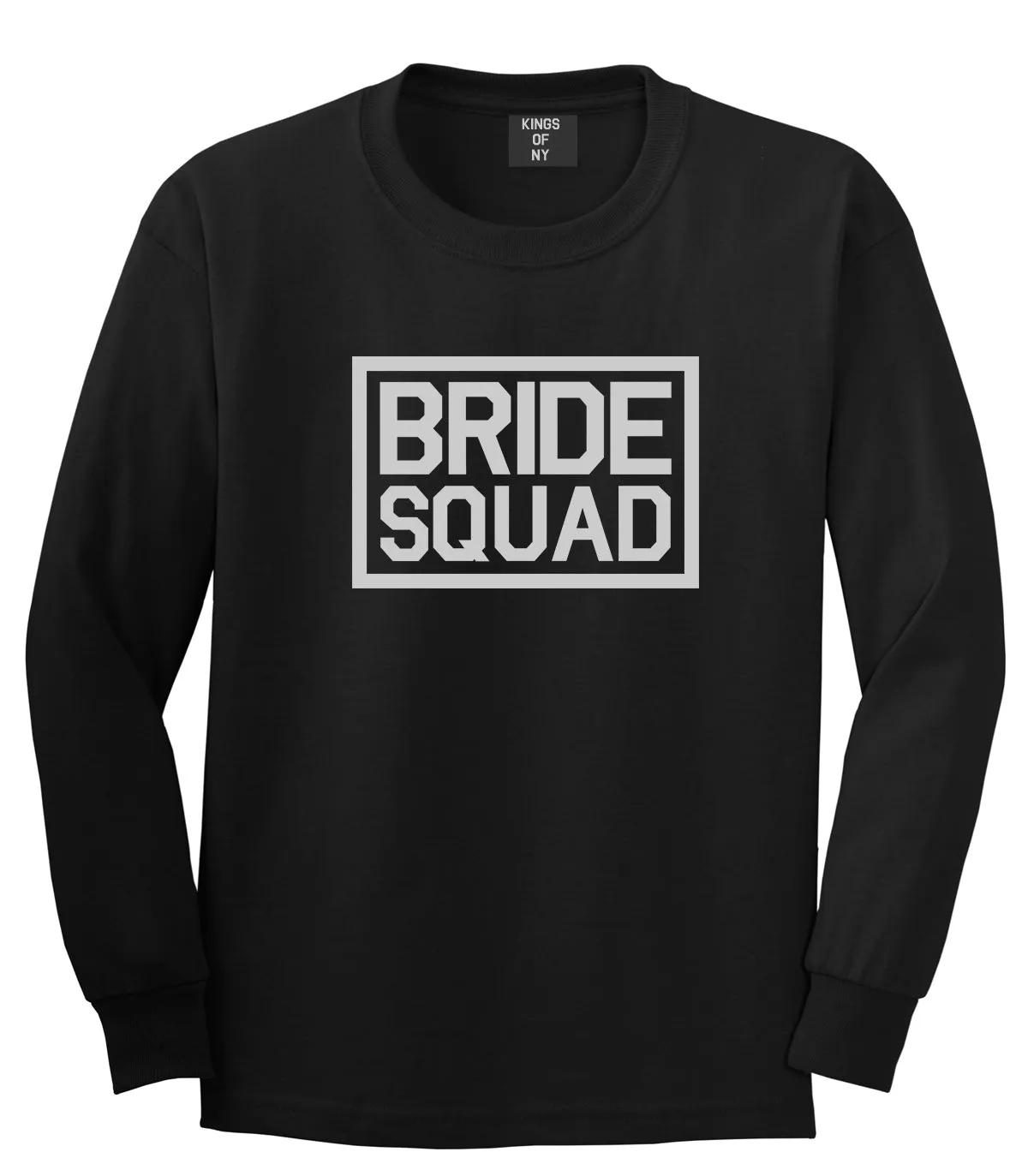 Bride Squad Bachlorette Party Mens Long Sleeve T-Shirt