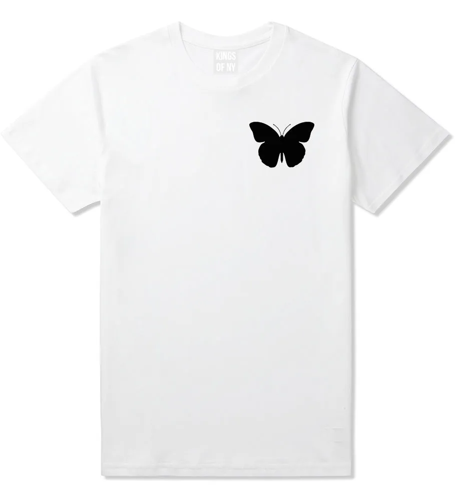 Butterfly Chest Mens T-Shirt