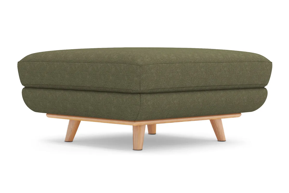 Carson Ottoman :: Leg Finish: Natural / Size: 35x35