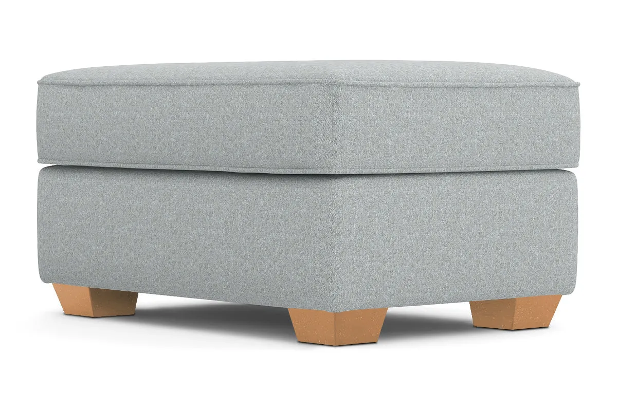 Catalina Ottoman :: Leg Finish: Natural / Size: 25x35