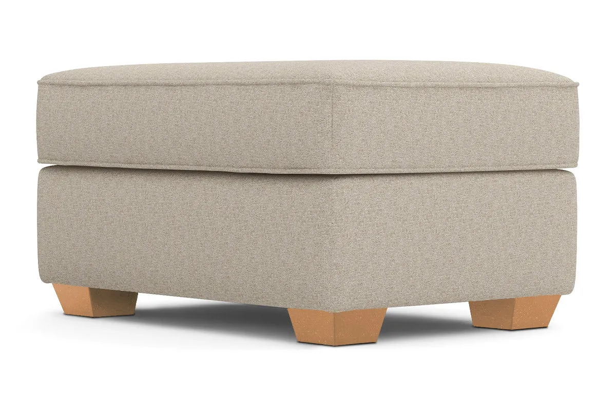 Catalina Ottoman :: Leg Finish: Natural / Size: 25x35