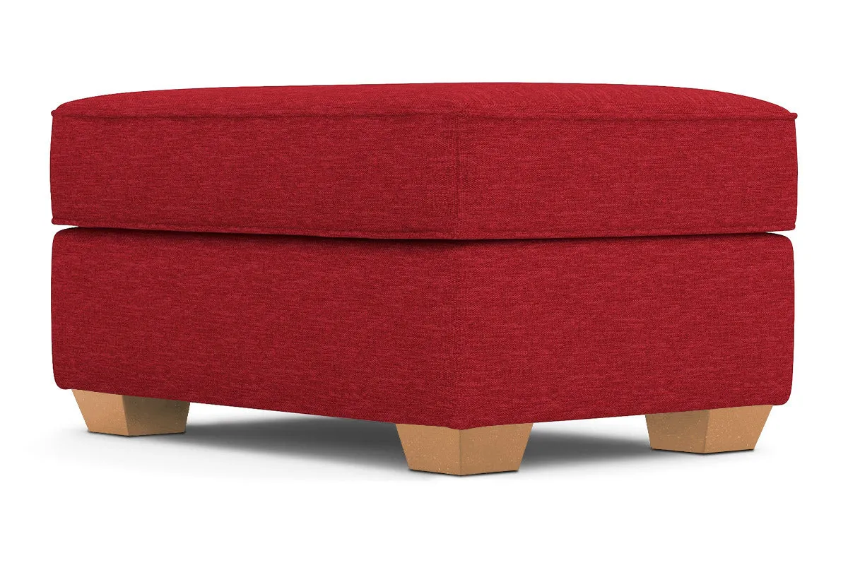 Catalina Ottoman :: Leg Finish: Natural / Size: 25x35