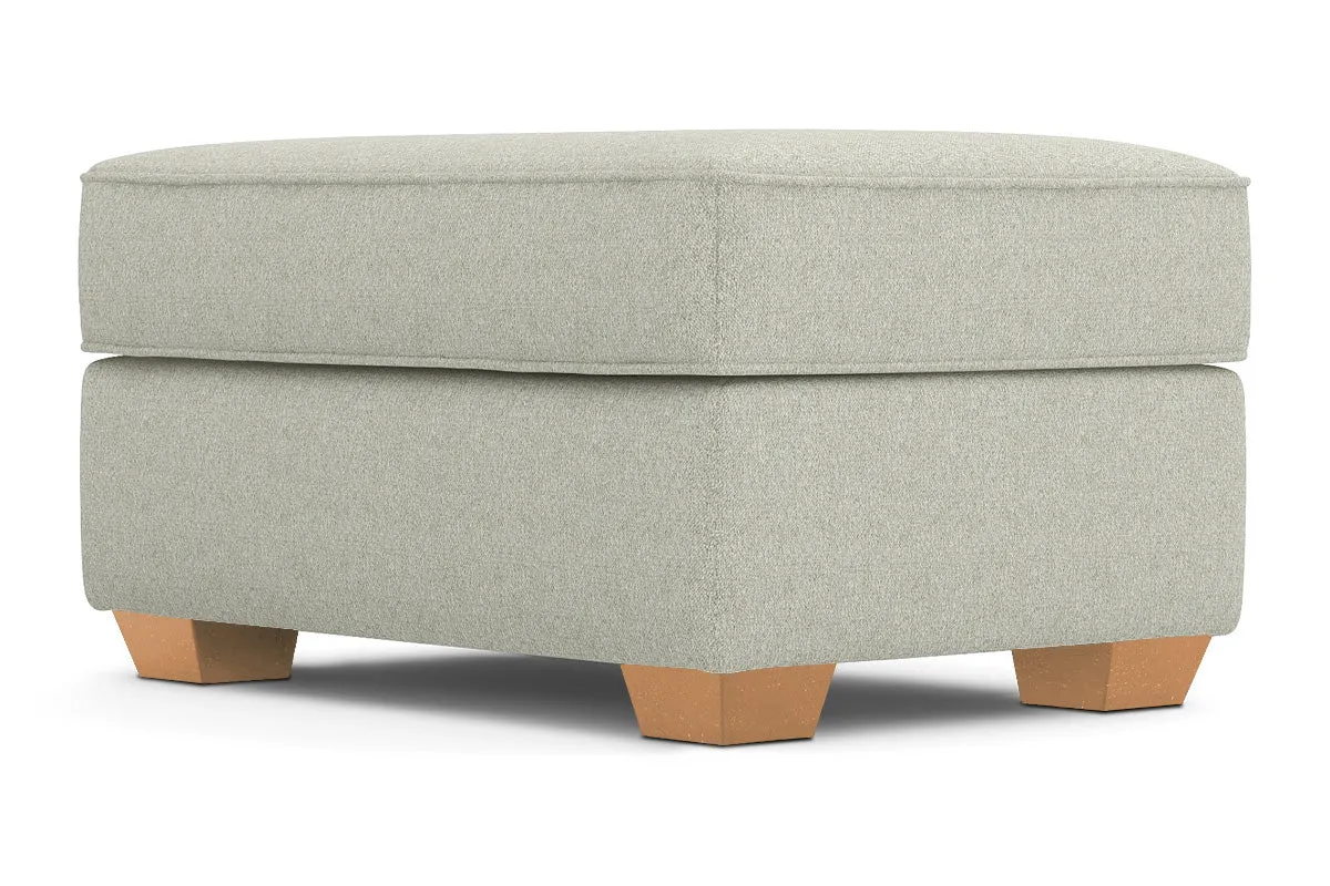 Catalina Ottoman :: Leg Finish: Natural / Size: 25x35