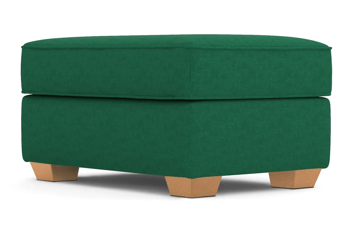 Catalina Ottoman :: Leg Finish: Natural / Size: 25x35