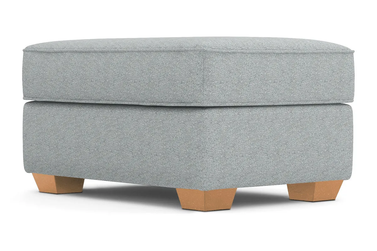 Catalina Ottoman :: Leg Finish: Natural / Size: 25x35