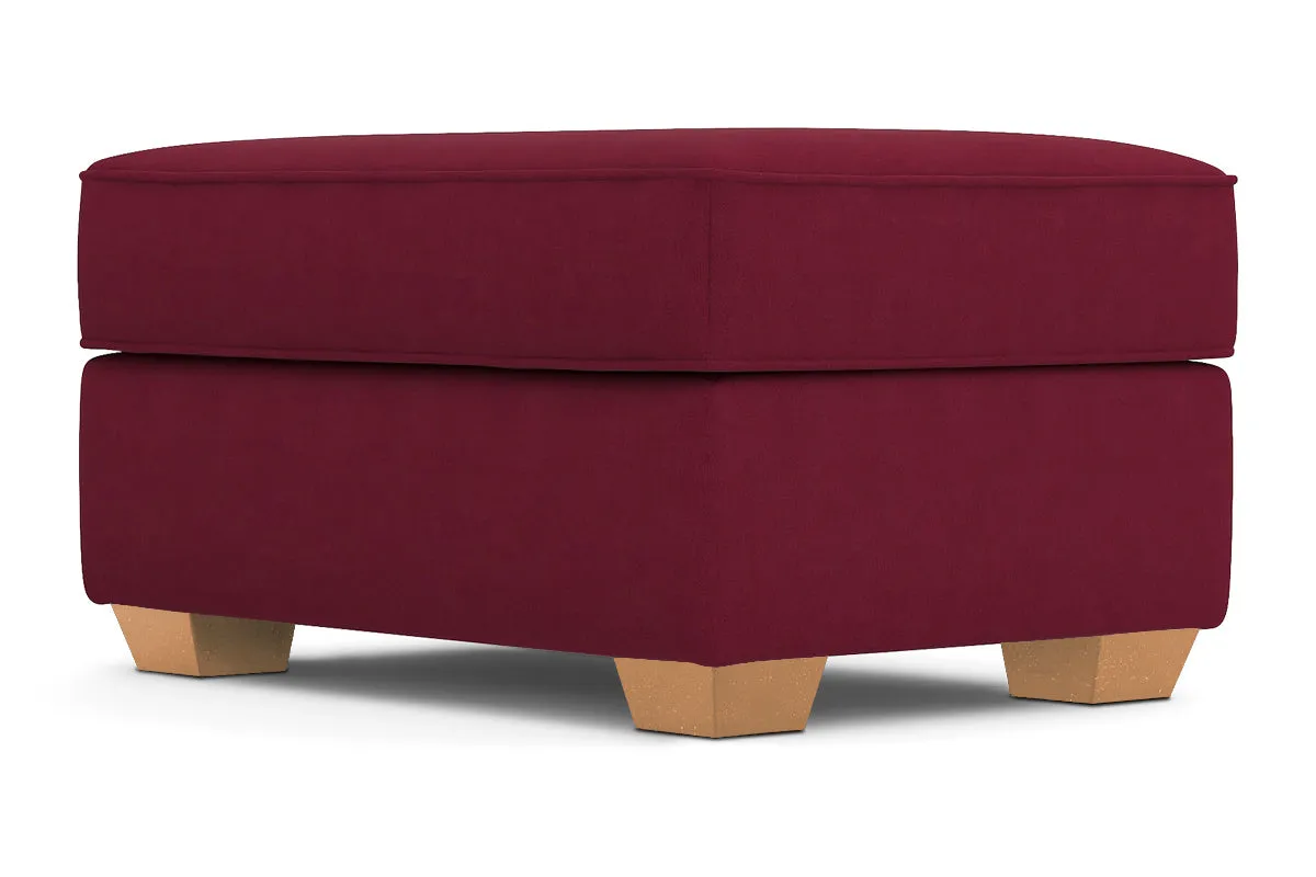 Catalina Ottoman :: Leg Finish: Natural / Size: 25x35