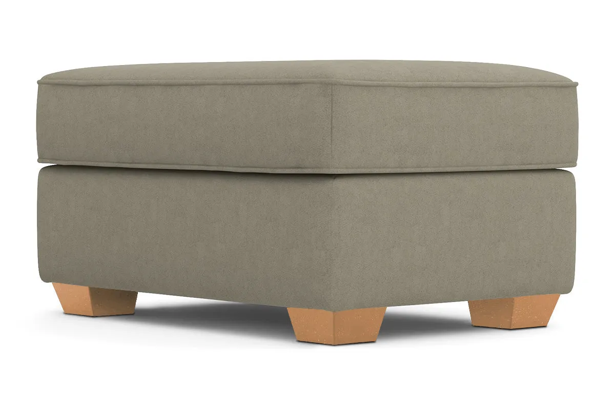 Catalina Ottoman :: Leg Finish: Natural / Size: 25x35