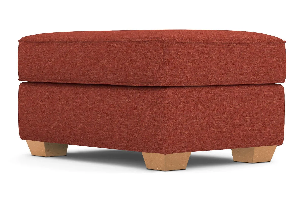 Catalina Ottoman :: Leg Finish: Natural / Size: 25x35