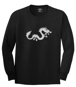 Chinese Dragon Mens Long Sleeve T-Shirt