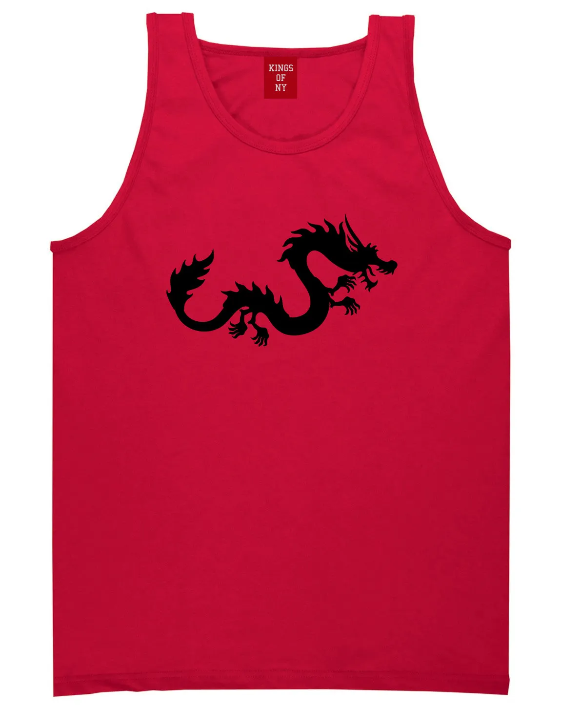 Chinese Dragon Mens Tank Top Shirt