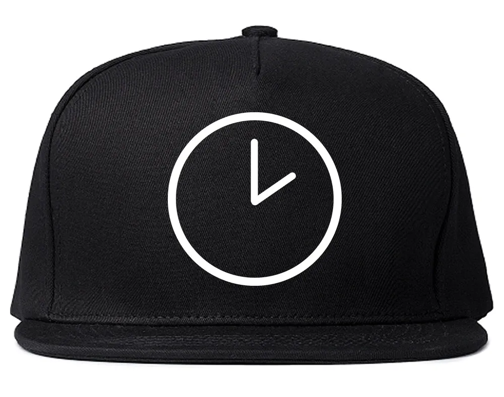 Clock Chest Mens Snapback Hat