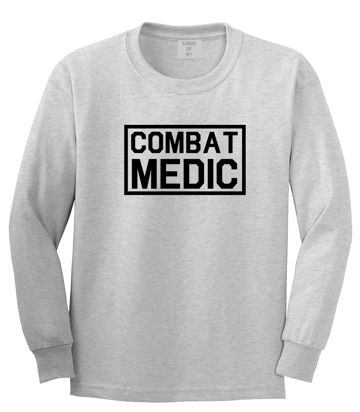 Combat Medic Mens Long Sleeve T-Shirt