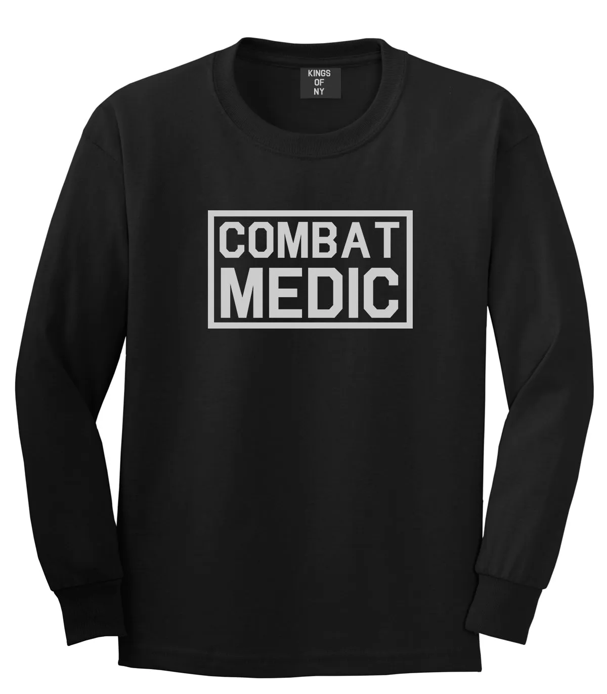 Combat Medic Mens Long Sleeve T-Shirt