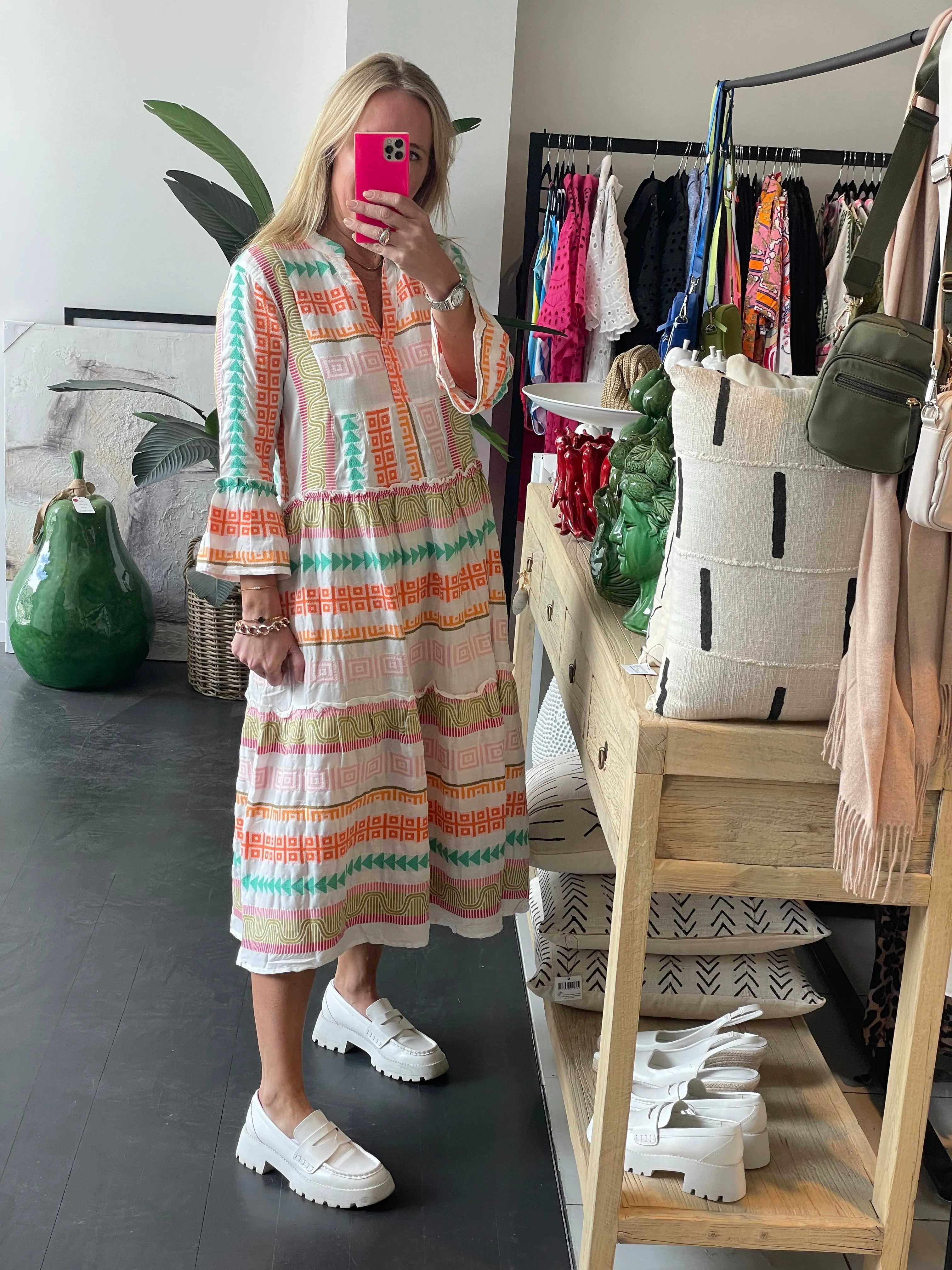 Copenhagen Mediterranean Midi Dress Splice