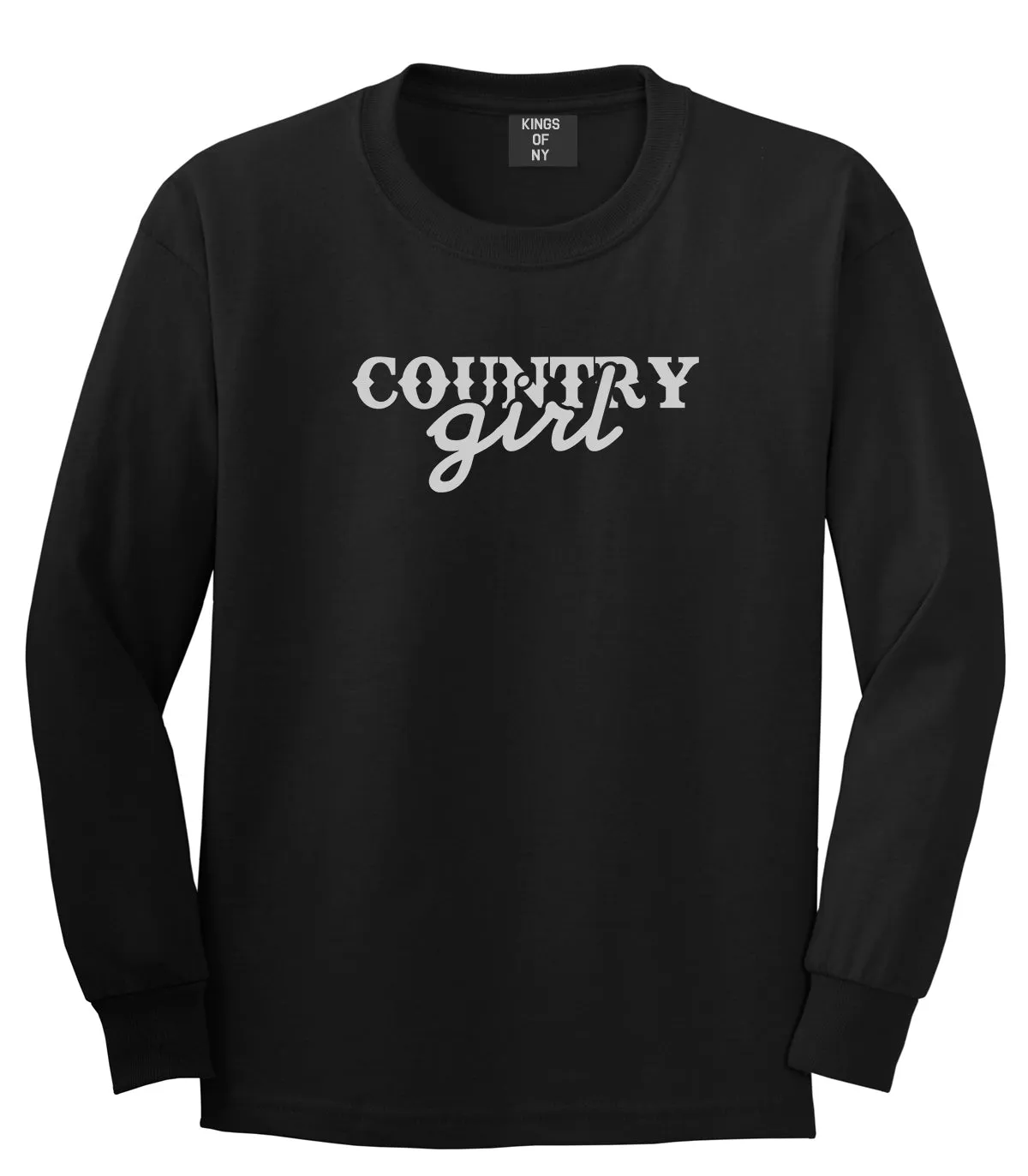 Country Girl Mens Long Sleeve T-Shirt