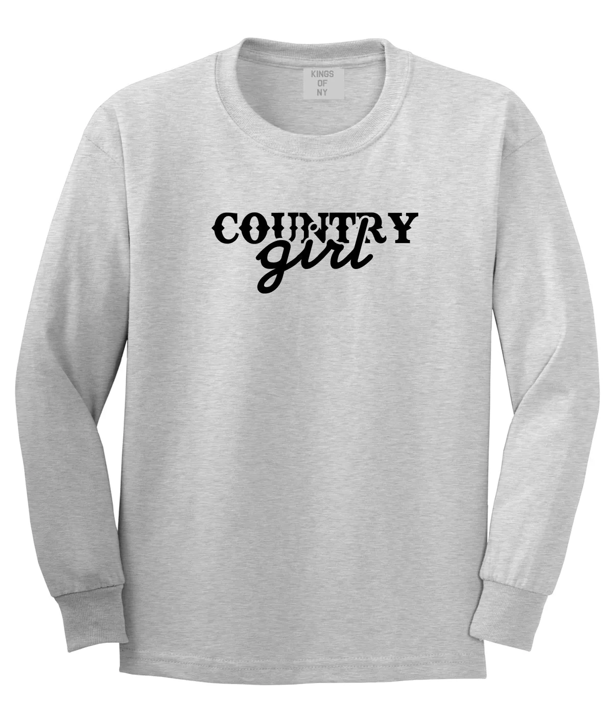 Country Girl Mens Long Sleeve T-Shirt