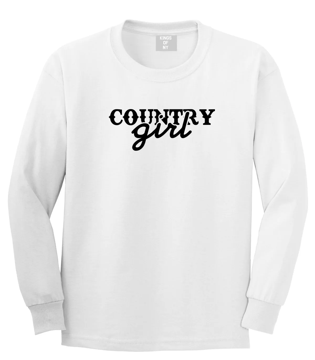 Country Girl Mens Long Sleeve T-Shirt