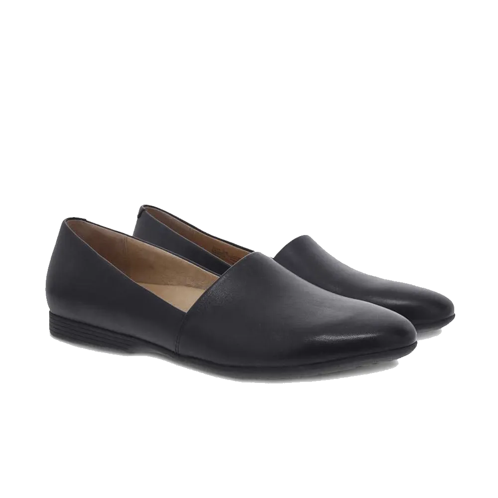 Dansko Larisa Black Milled Nappa