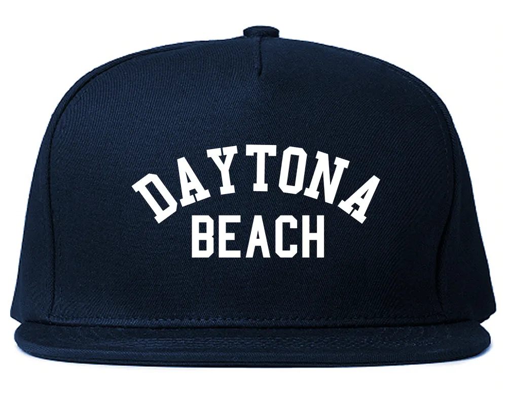 Daytona Beach Florida Mens Snapback Hat