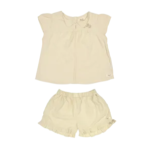 DELAN TOP/MARIA SHORTS SET-Sand