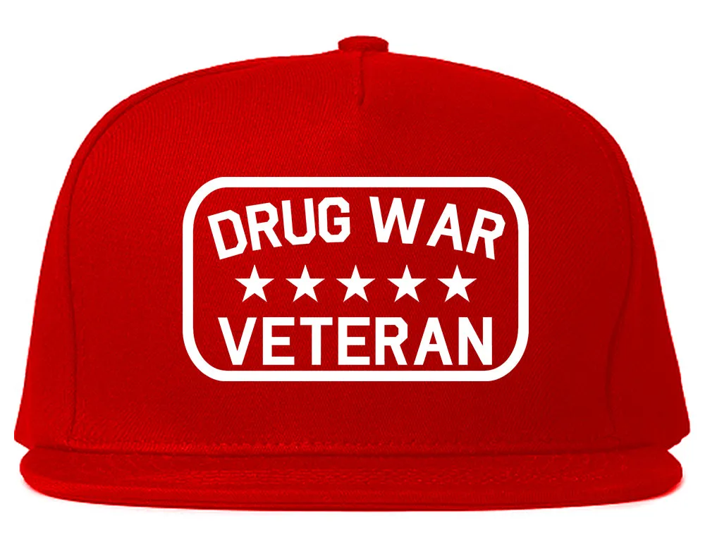 Drug War Veteran Mens Snapback Hat