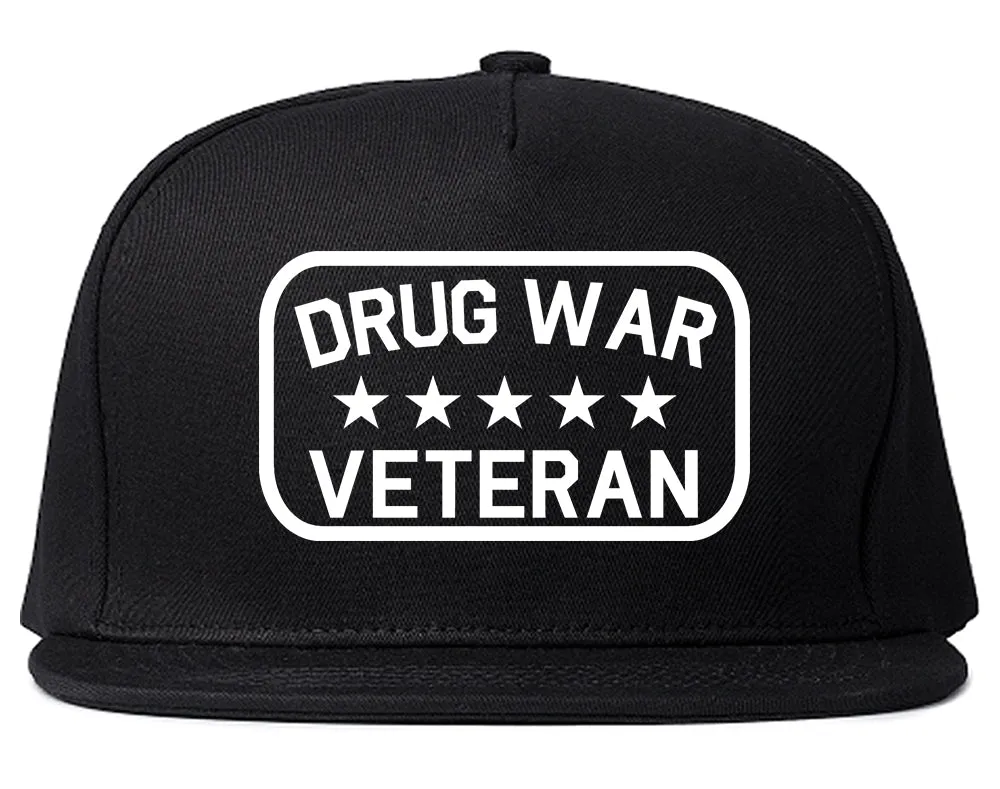 Drug War Veteran Mens Snapback Hat