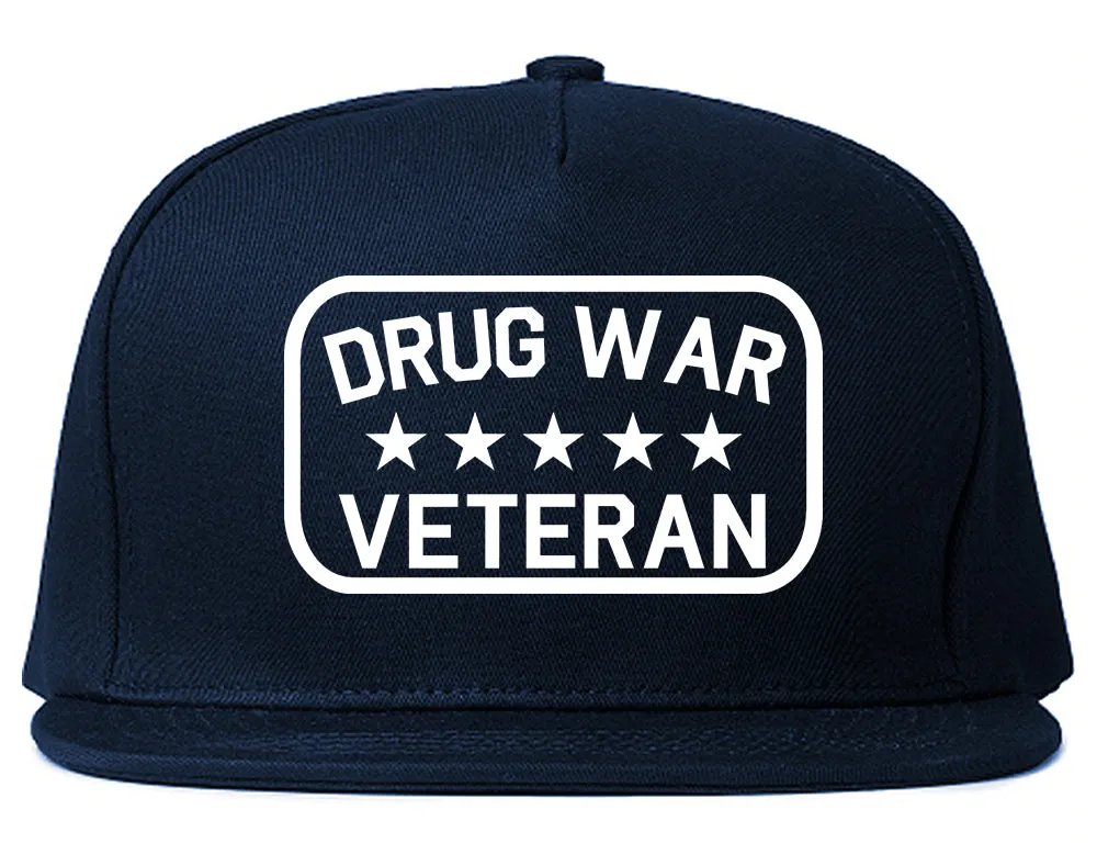 Drug War Veteran Mens Snapback Hat