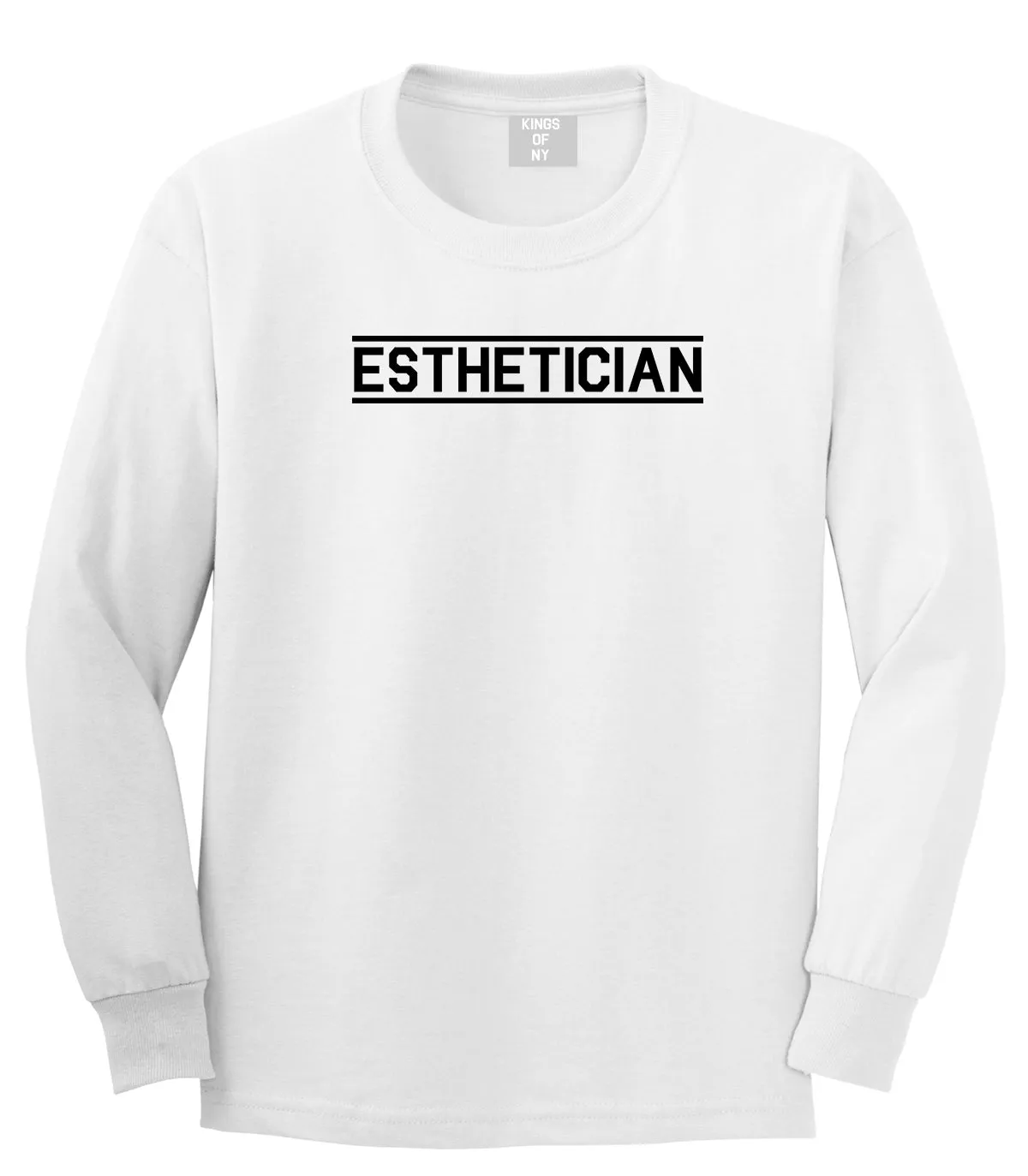 Esthetician Mens Long Sleeve T-Shirt