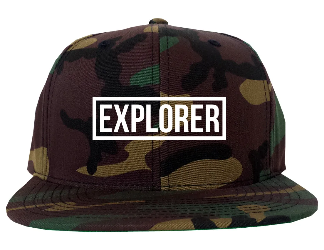 Explorer Box Mens Snapback Hat